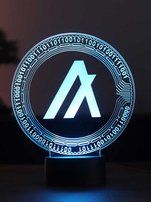 Algorand Algocoin Figured Decorative Gift Led Table Lamp | BYLAMP