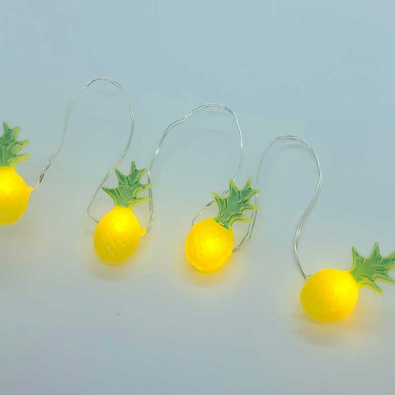 Pineapple silver wire led