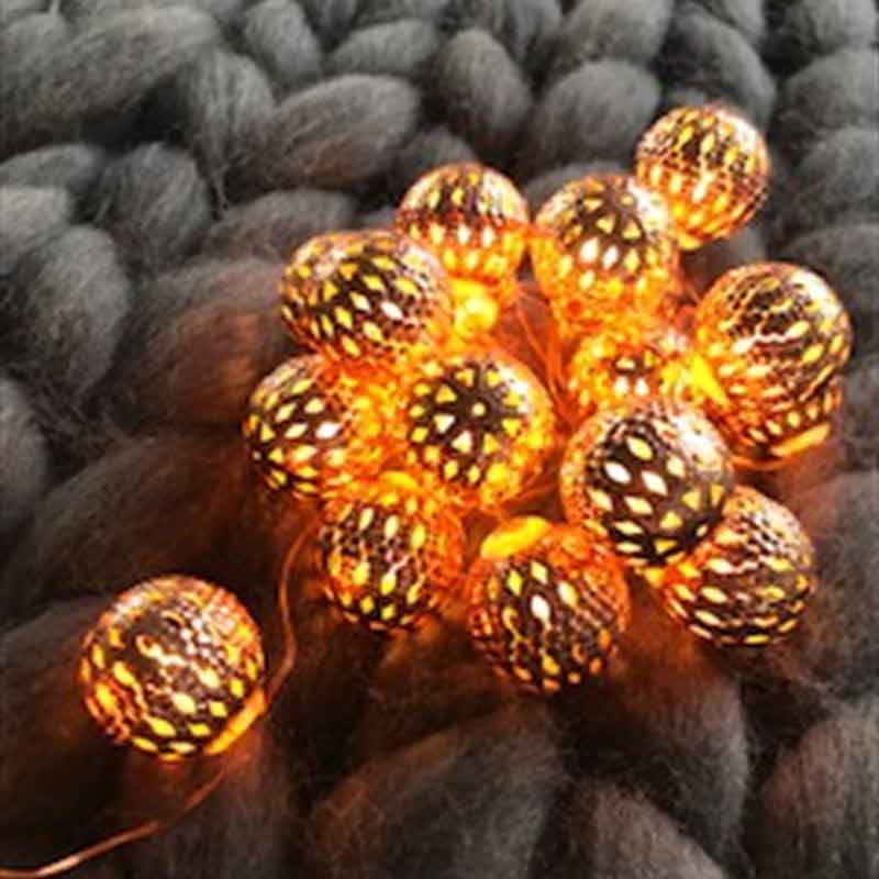 Copper Balls Led Light Chain