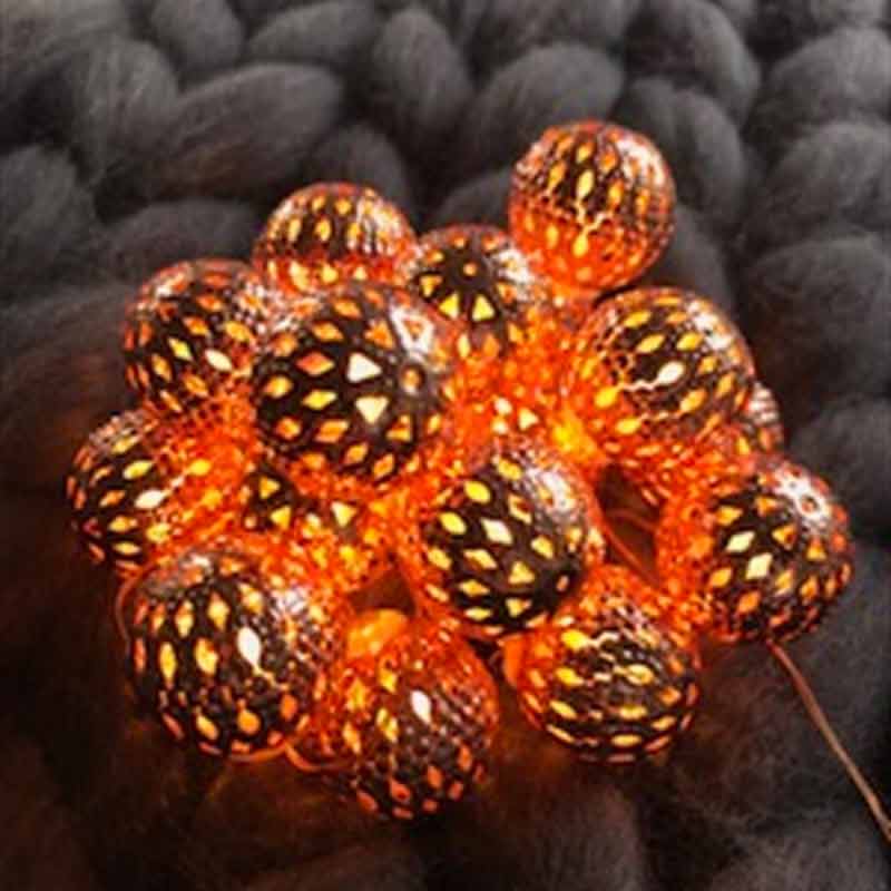 Copper Balls Led Light Chain