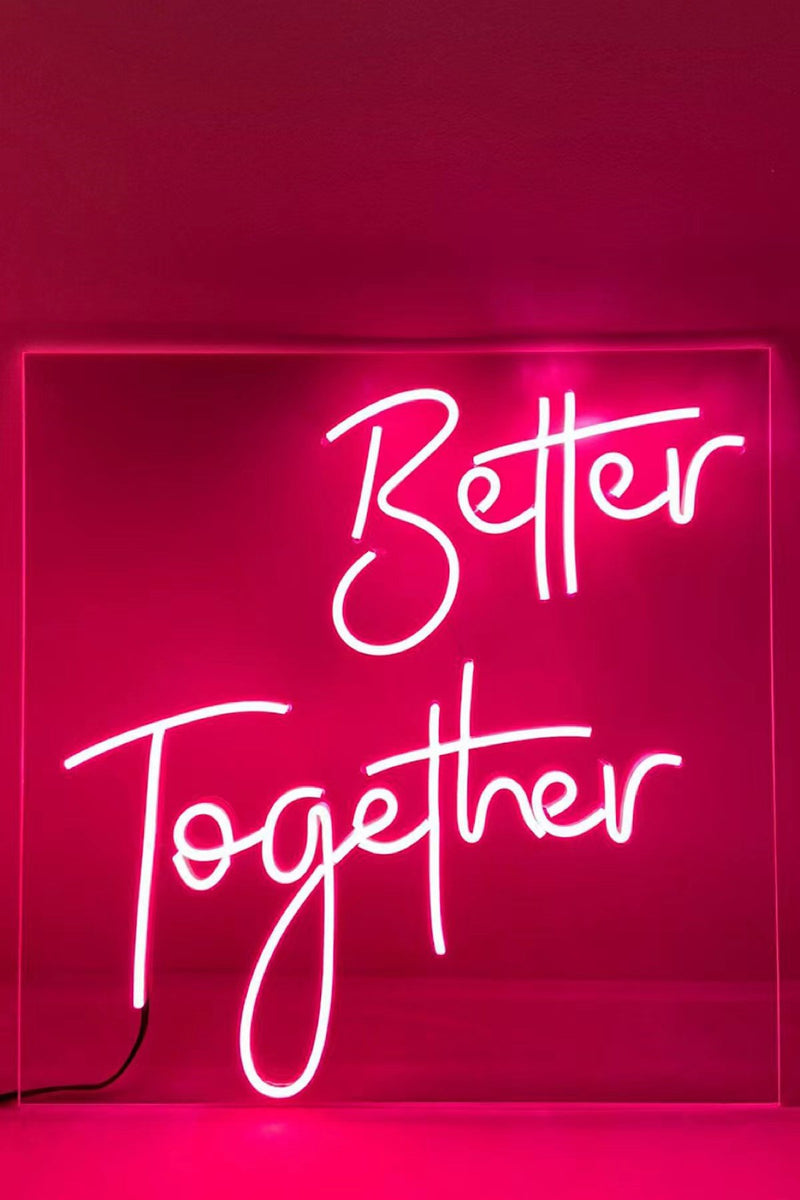 Better Together Neon Lamba