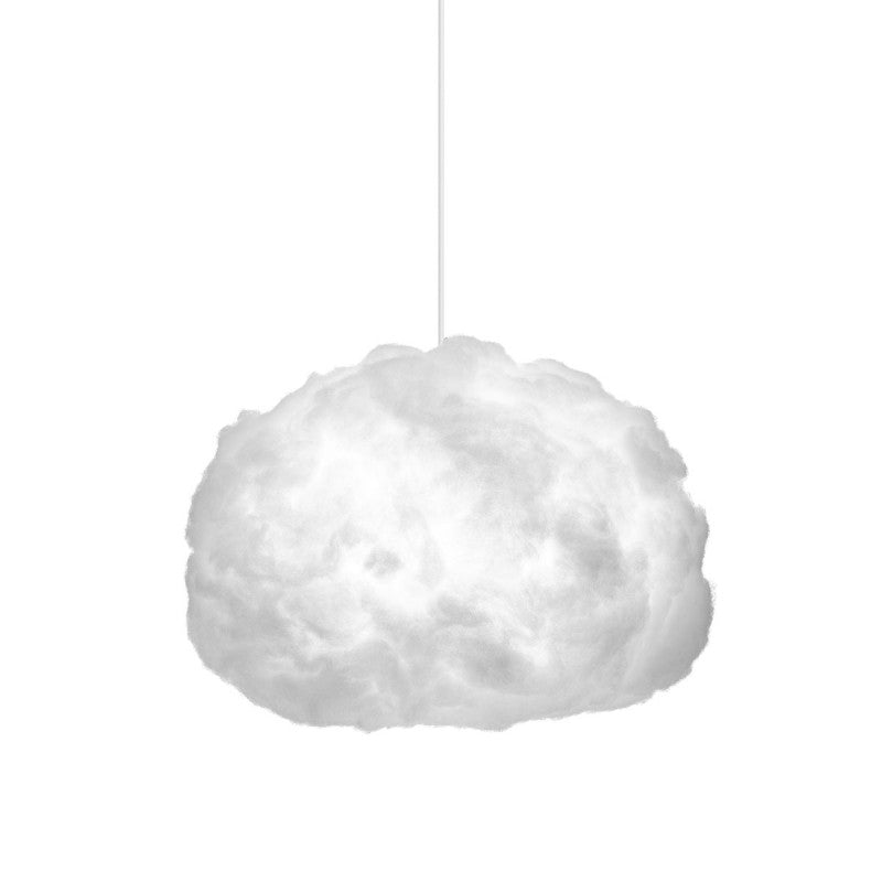 Cloud Pendant Lighting Small White Cord