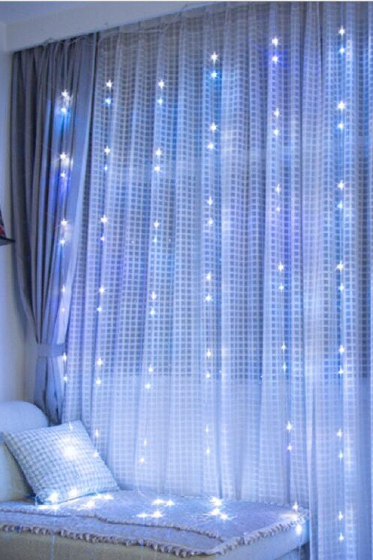 White Curtain Led Decoration Lights