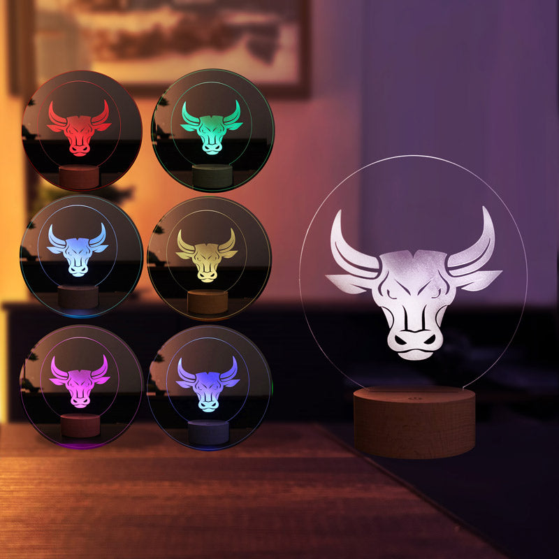 Bull-LED-Tischlampe