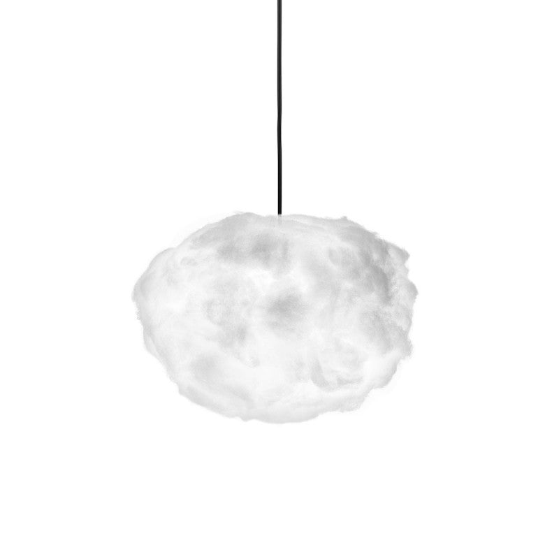 Cloud Pendant Lighting Small White Cord