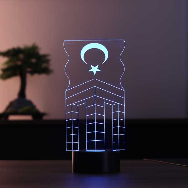 3D Canakkale 18 March LED Table Lamp