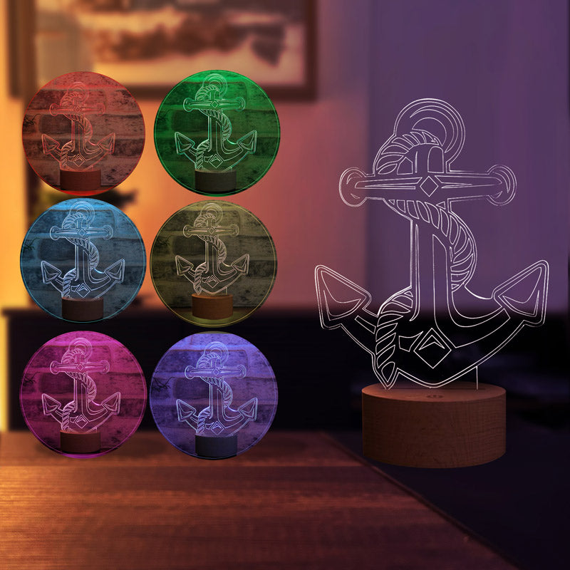 3D Anchor Led Table Lamp