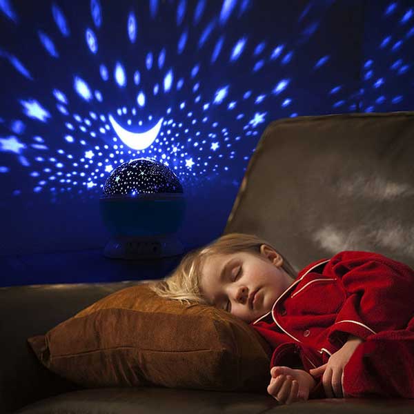Children's room lighting projector night light