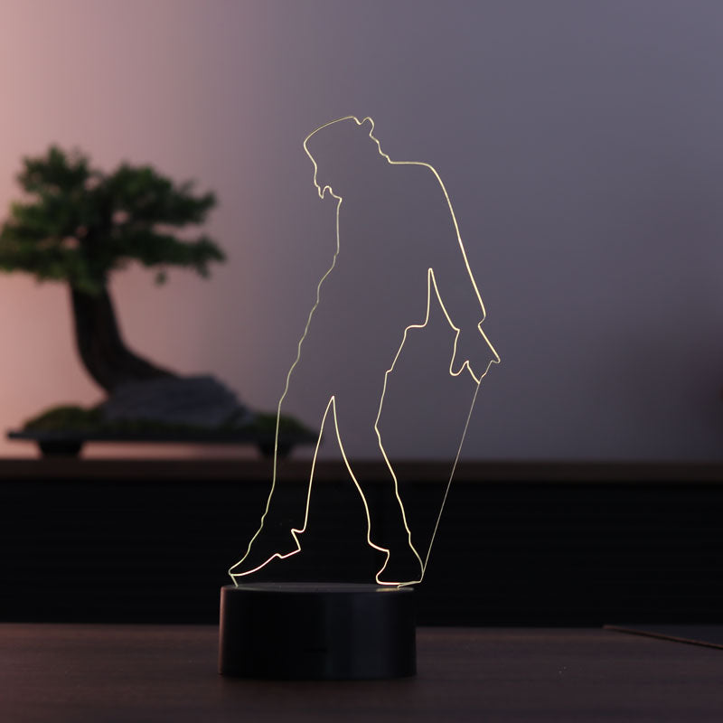 3D Michael Jackson Geschenklampe