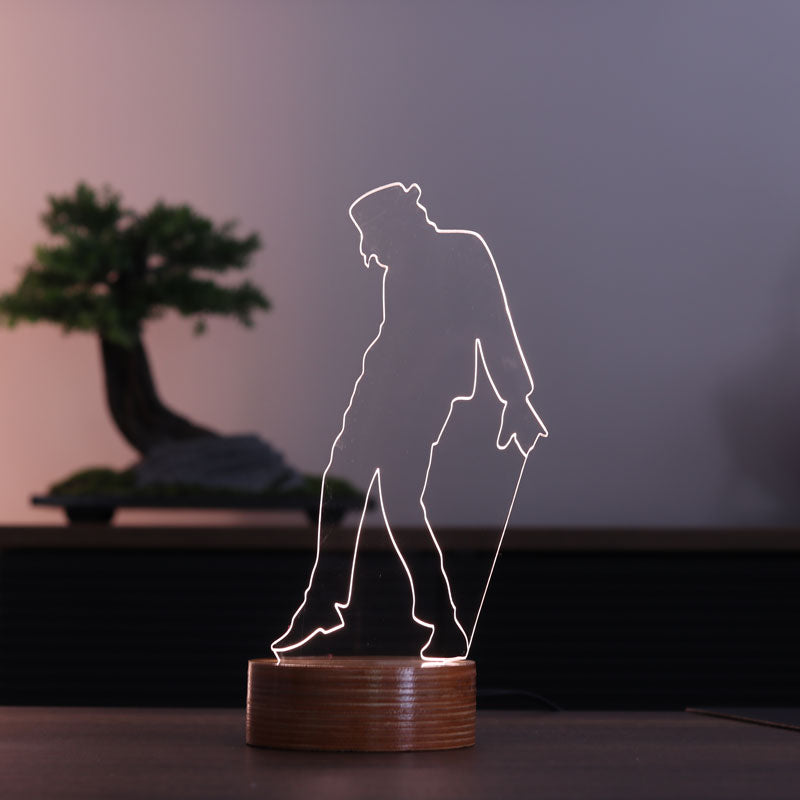 3D Michael Jackson Gift Lamp
