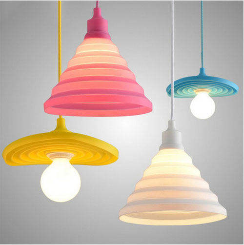 Decorative silicone stalagmites lamp