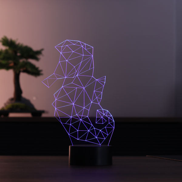 Seahorse 3D LED Night Light