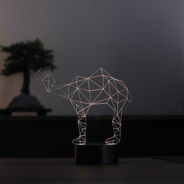 3D Camel Led Night Light