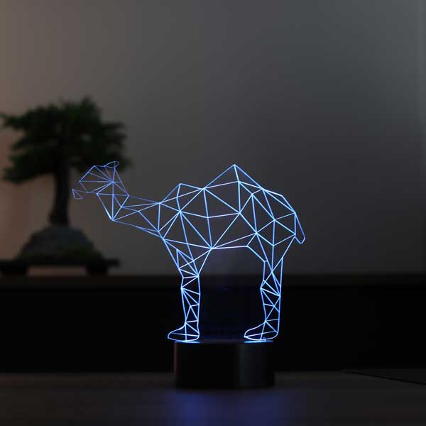 Luz nocturna led camello