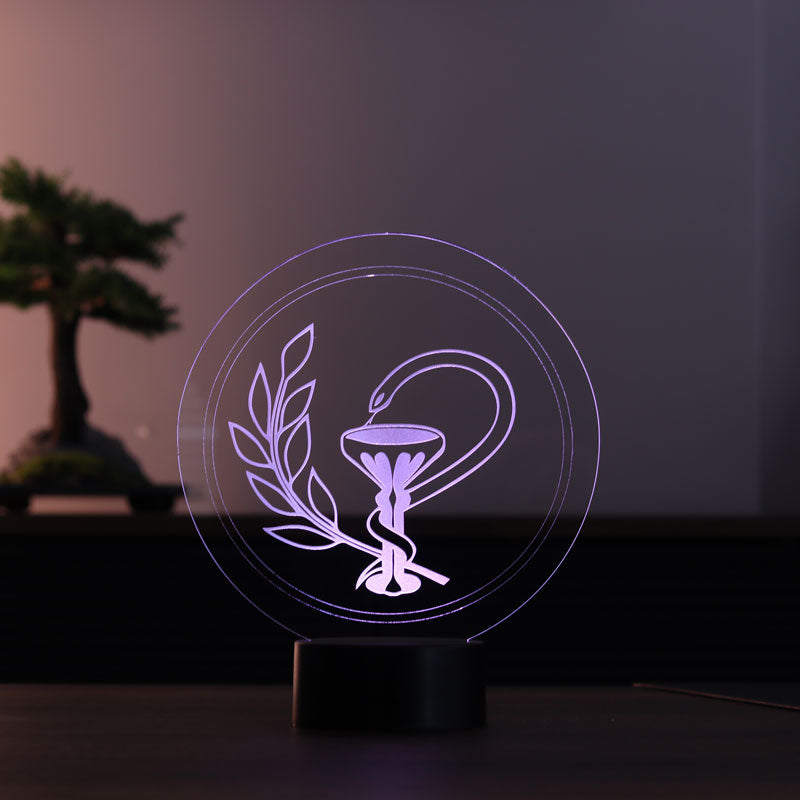 Pharmacy Logo Gift Table Lamp