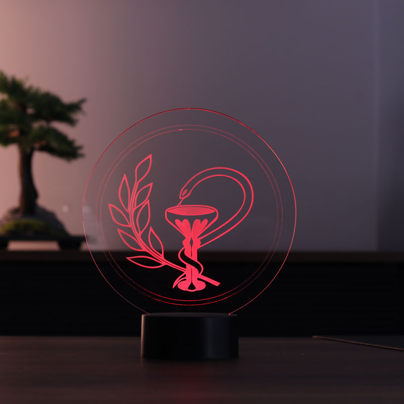 Pharmacy Logo Gift Table Lamp