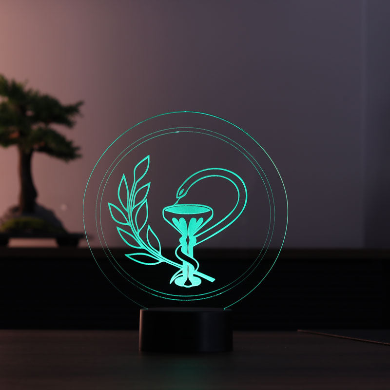 Pharmacy Logo Gift Table Lamp