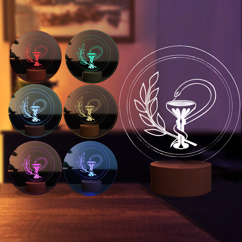 Pharmacy Logo Gift Table Lamp