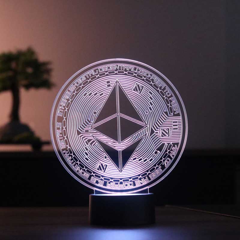 Ethereum Figured Decorative Gift Led Table Lamp | BYLAMP