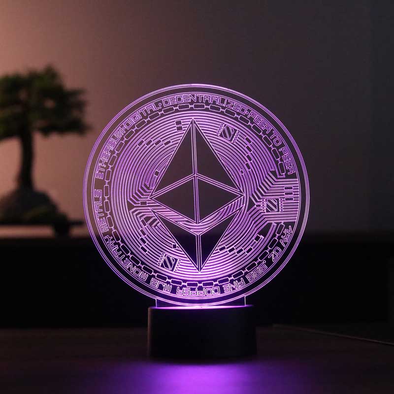 Ethereum Figured Decorative Gift Led Table Lamp | BYLAMP