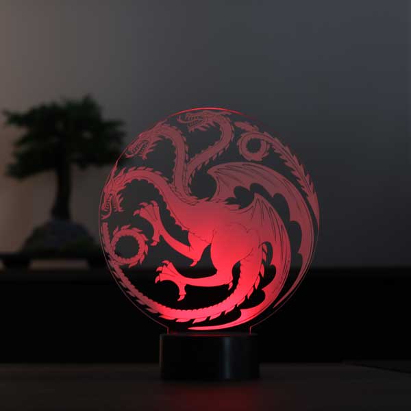 Game of Thrones Dragon LED Lamp