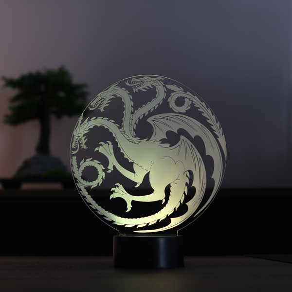 Game of Thrones Dragon LED Lamp