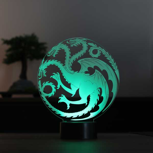 Game of Thrones Dragon LED Lamp