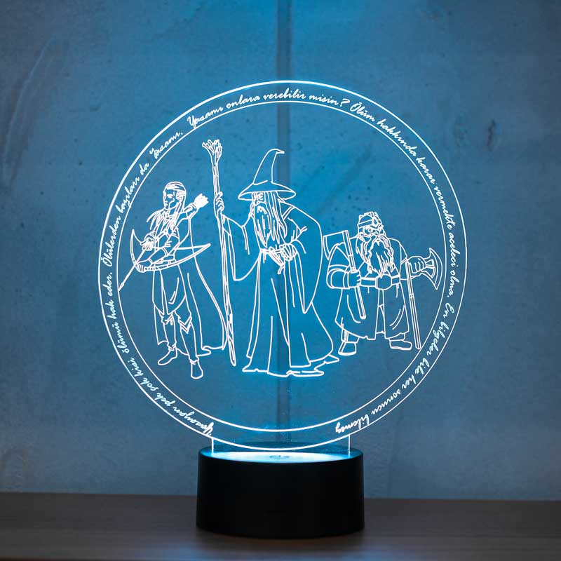 Lord of the Rings Lamp (Triple Series)