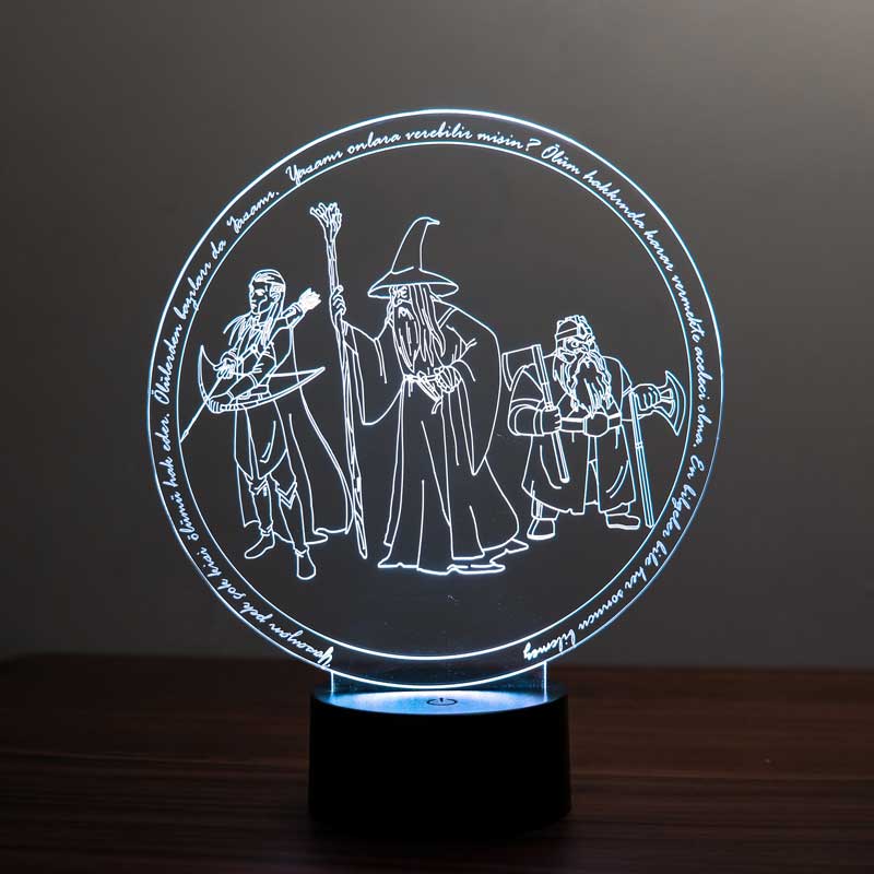 Lord of the Rings Lamp (Triple Series)