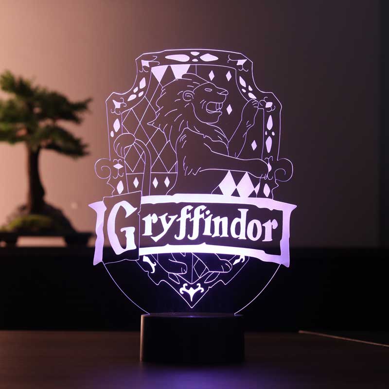 Harry Potter Gryffindor Figürlü Dekoratif Hediye Led Masa Lambası | BYLAMP