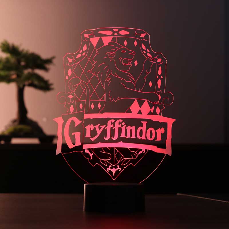 Harry Potter Gryffindor Figürlü Dekoratif Hediye Led Masa Lambası | BYLAMP