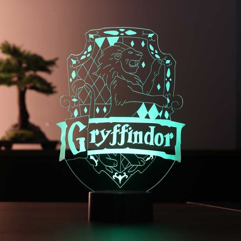 Harry Potter Gryffindor LED Night Lamp