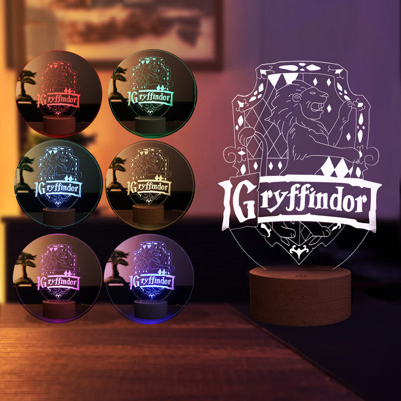 Harry Potter Gryffindor LED Night Lamp