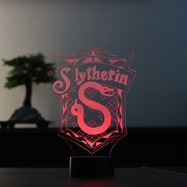 Lámpara de mesa Harry Potter Slytherin LED