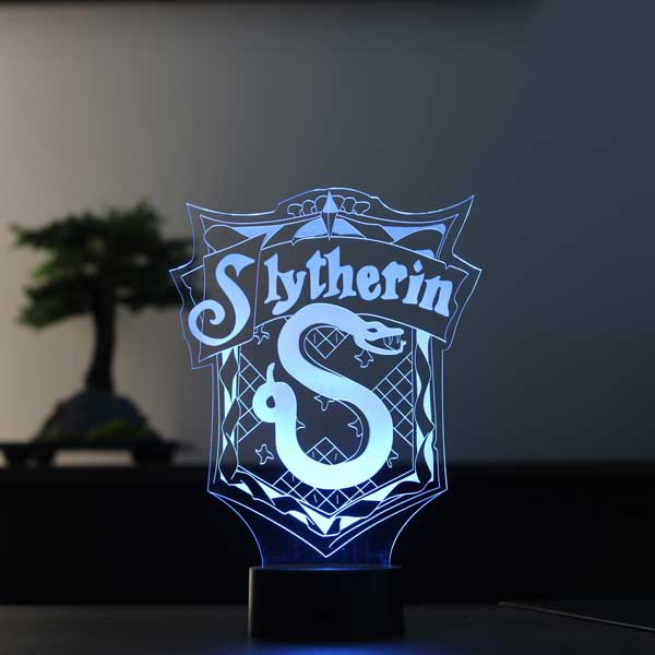 Lámpara de mesa Harry Potter Slytherin LED