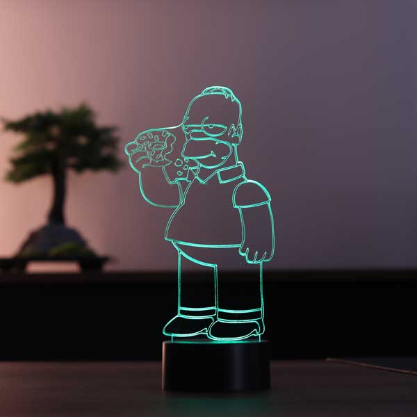 3D Homer Simpson Led Night Light
