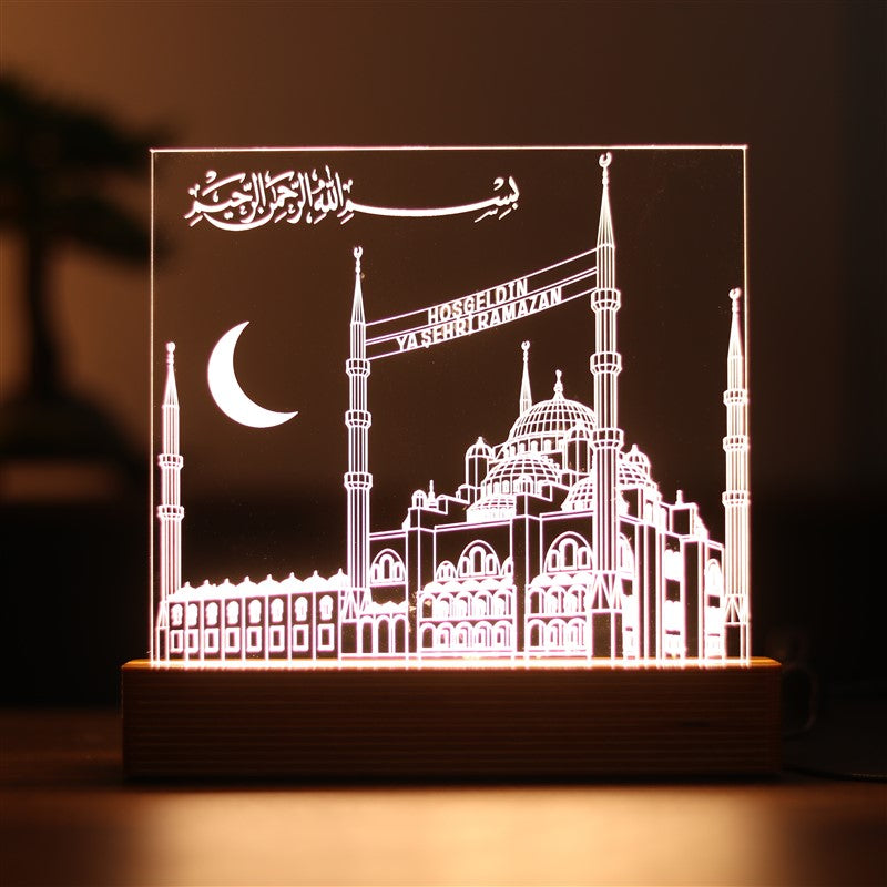 Welcome Ya Shehr-i Ramadan Led Lamp