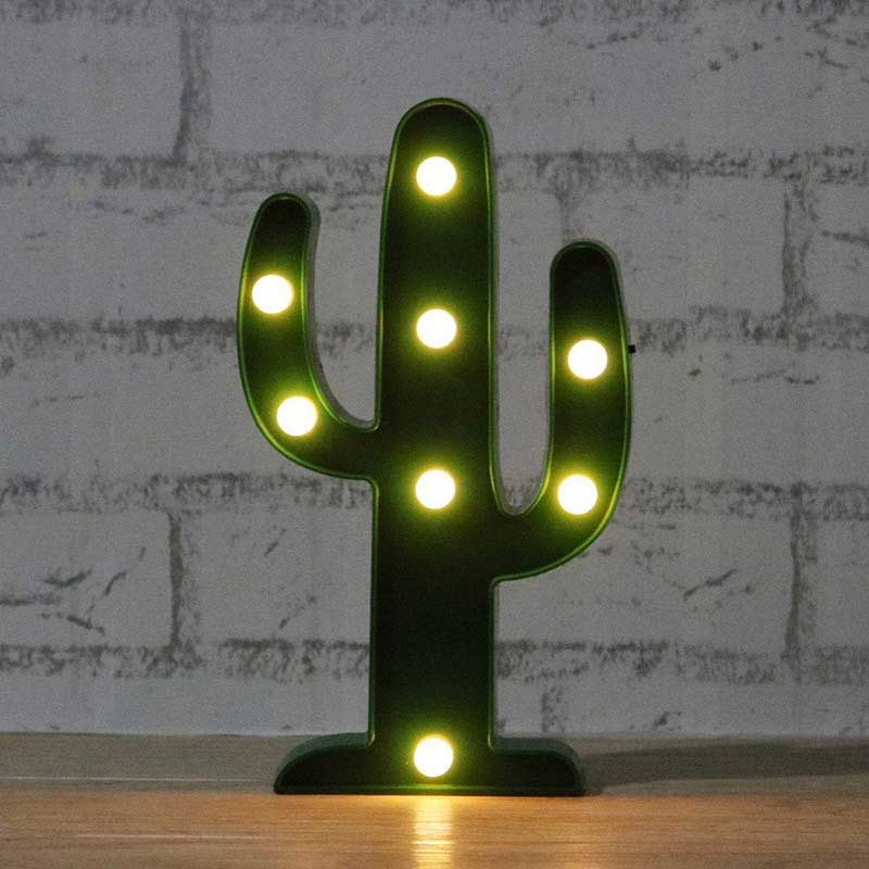 LED Cactus Decorative Lamp