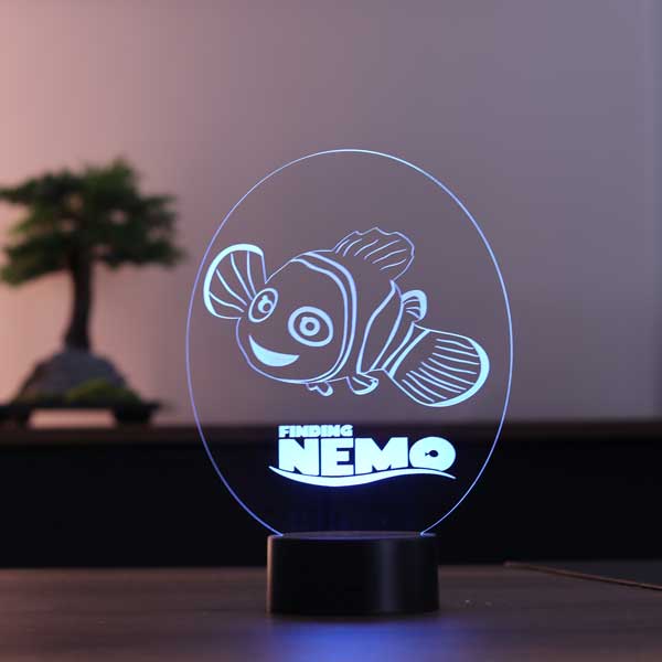 Kayıp Balık Nemo Figürlü Dekoratif Hediye Led Masa Lambası | BYLAMP