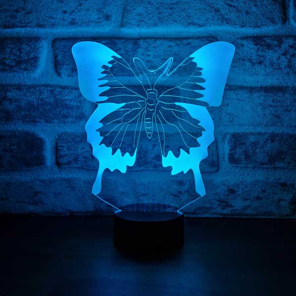 Schmetterlings-LED-Tischlampe