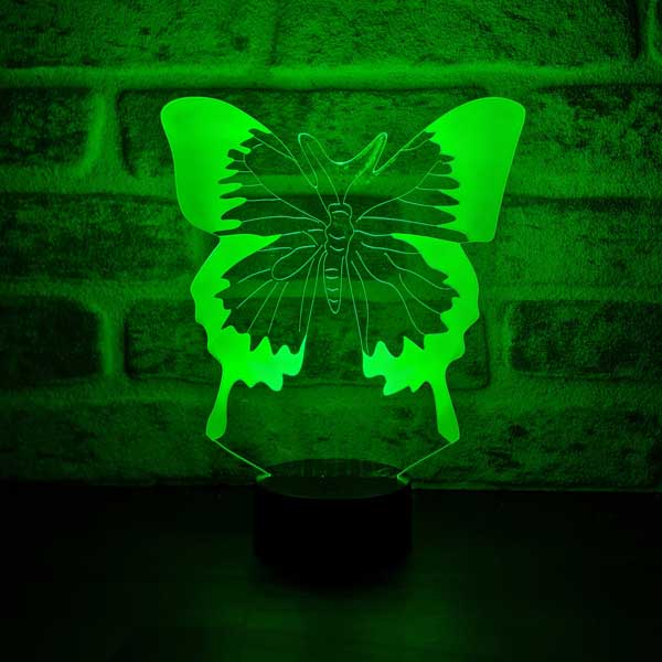 Kelebek Figürlü Dekoratif Hediye Led Masa Lambası | BYLAMP