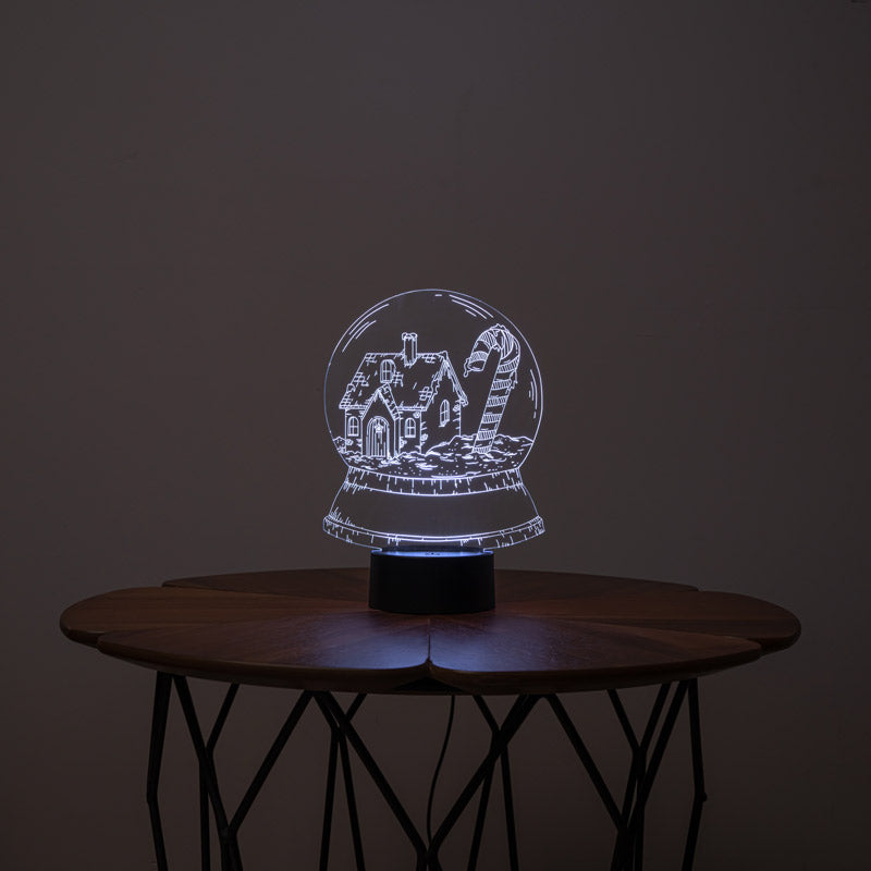 Winter Tale Figured Decorative Gift Led Table Lamp | BYLAMP