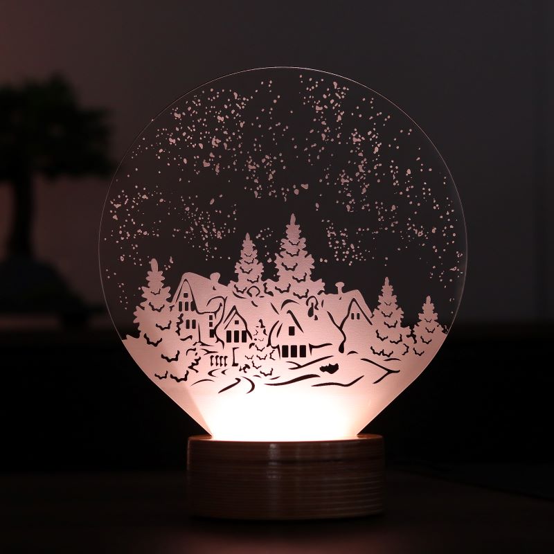 Winter Tale Lamp Design