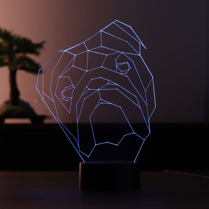 3-D Dog LED Night Light