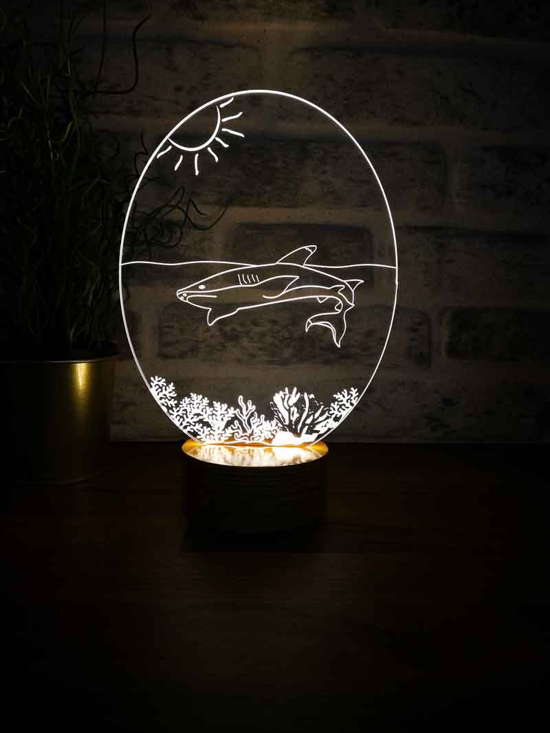 Shark LED Table Lamp