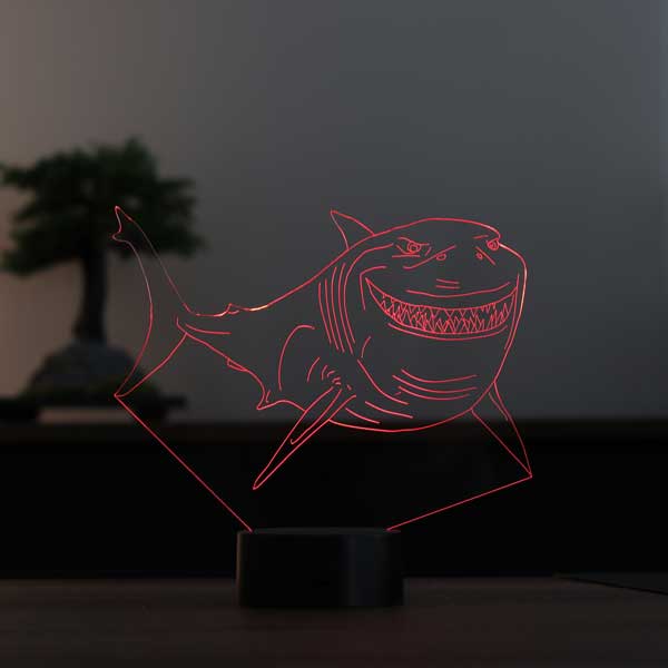 Lámpara de mesa Shark LED