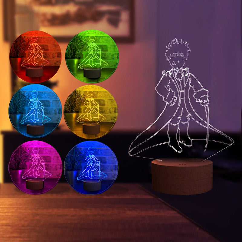 3-D Prince LED Lamp