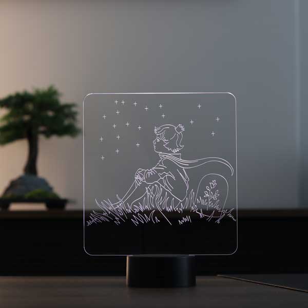 Little Prince and Stars Led Table Lamp