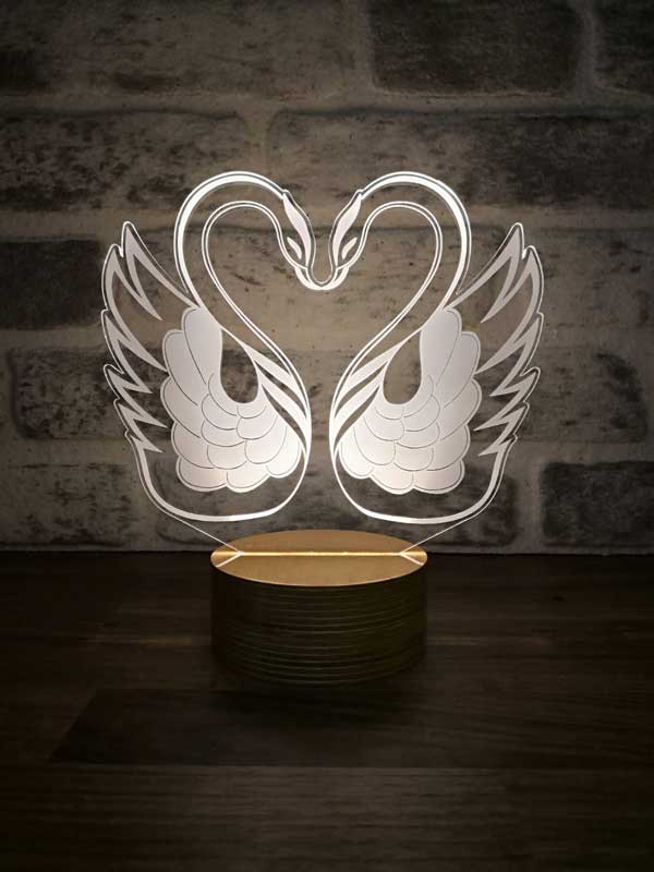 Swans Led Table Lamp