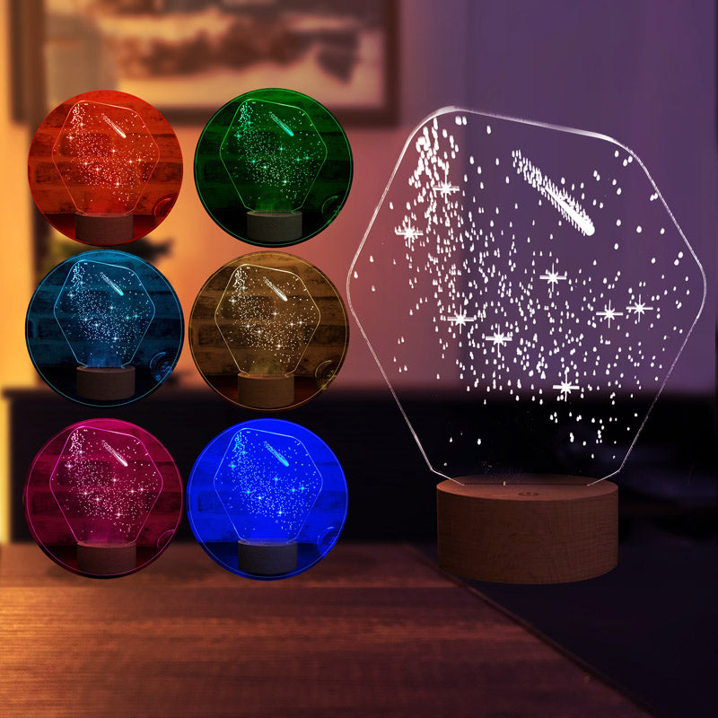 Comet Lamp Design